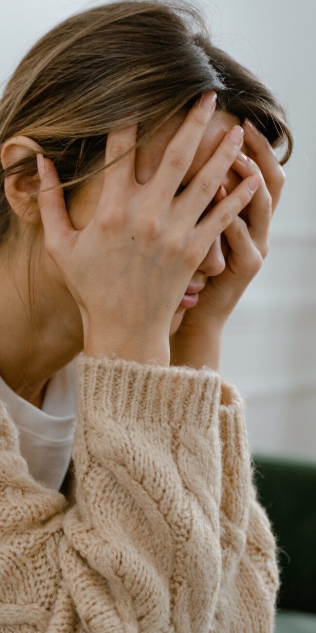 frustrated woman