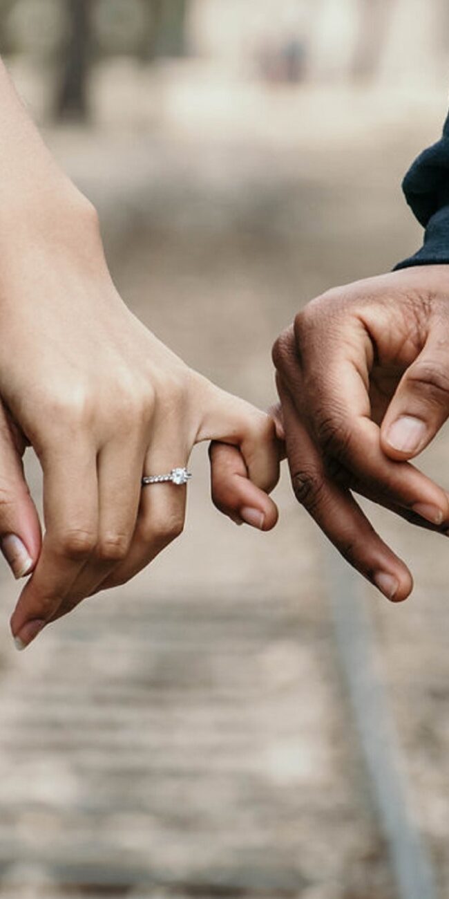 husband wife hands